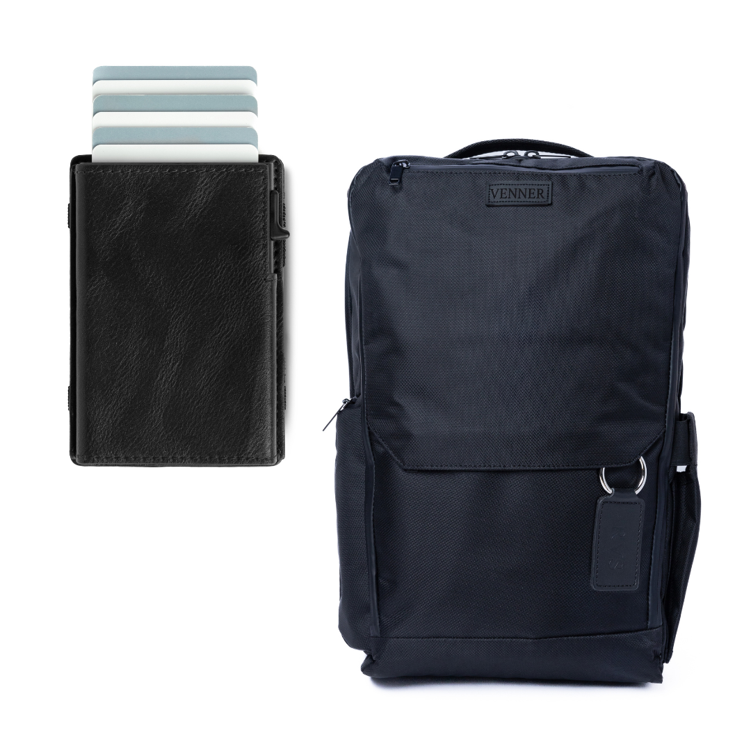 Backpack + Venner Wallet