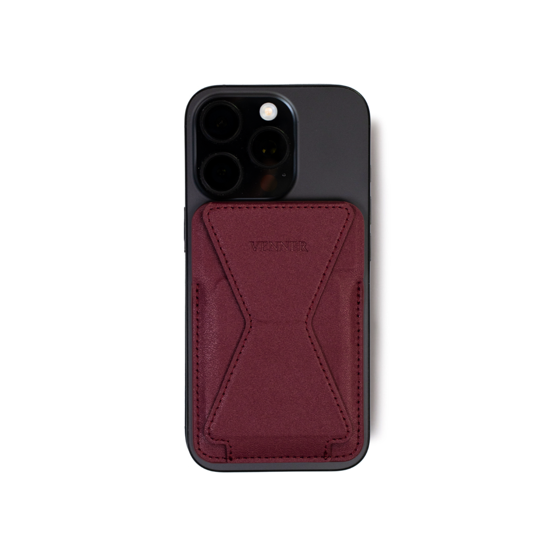 MagStand Wallet - Burgandy