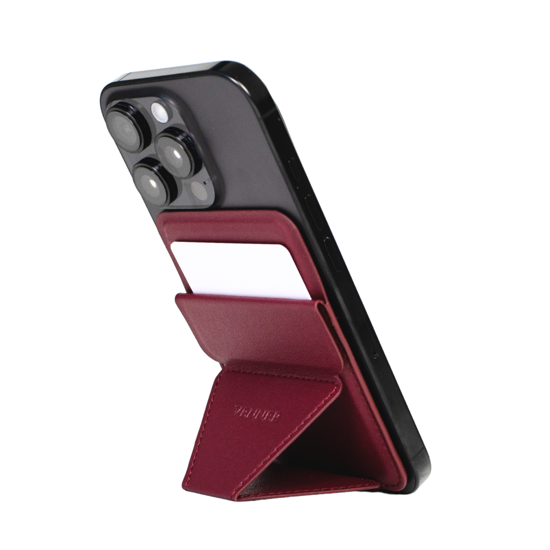 MagStand Wallet - Burgandy